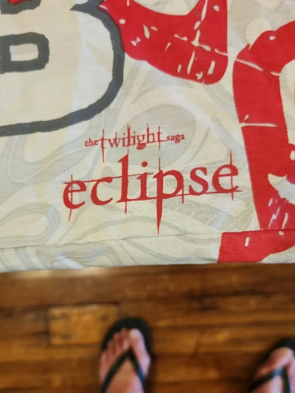 Twilight Eclipse Team Jacob Red and White Pillowcase (Set Of Two)